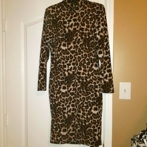 Bodycon Leopard Dress